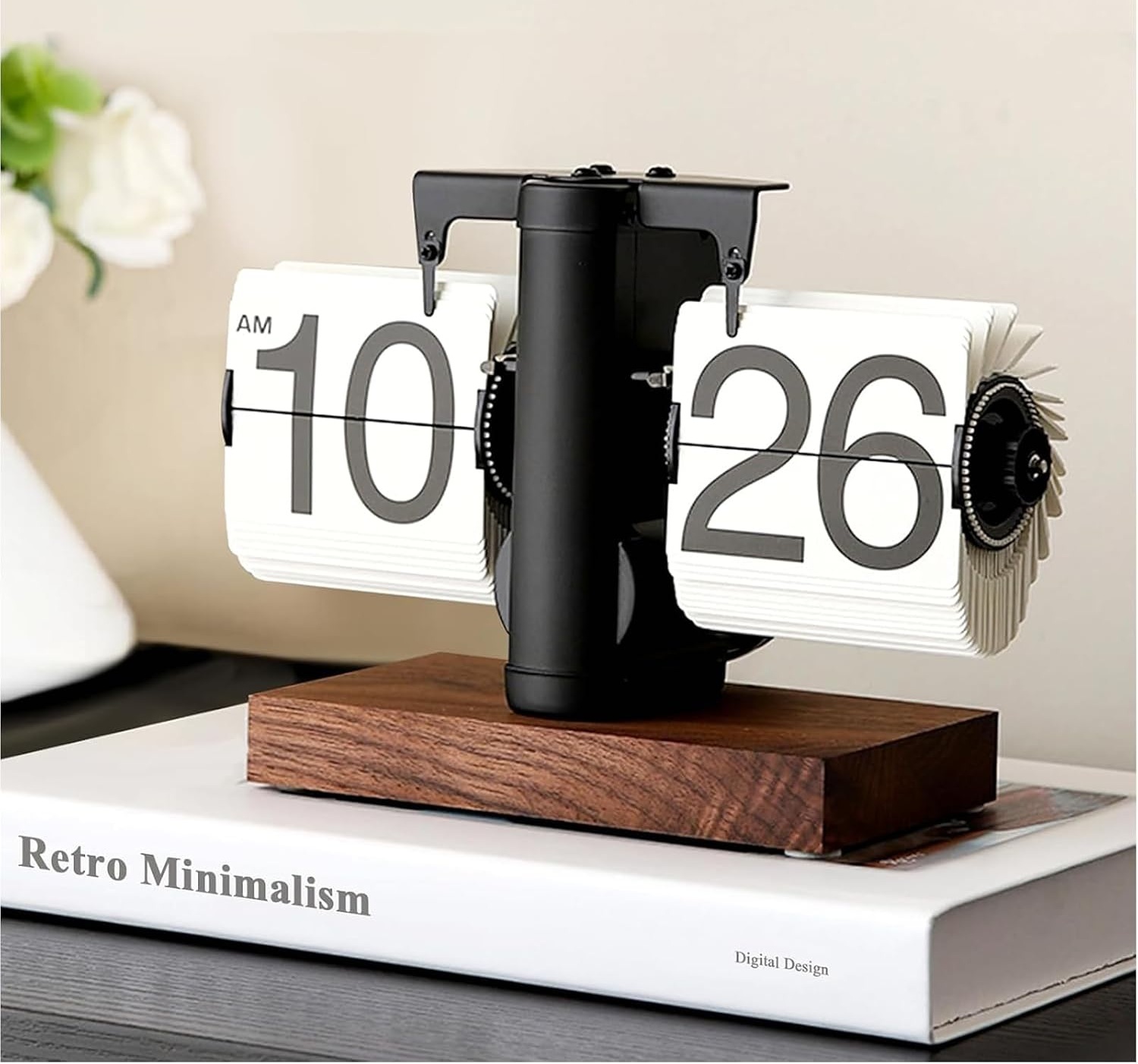FOSA Retro Flip Desk Clock