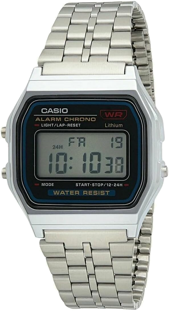 Casio A159W Digital Bracelet Watch