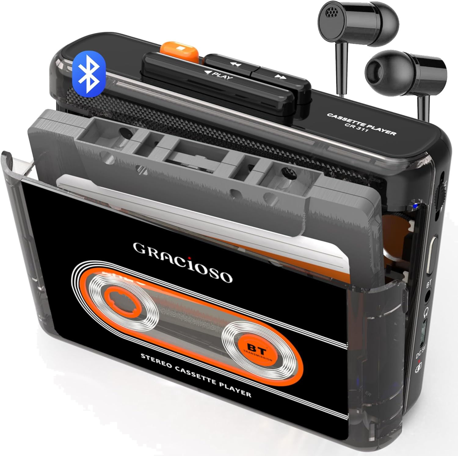 Bluetooth Cassette Tape Player